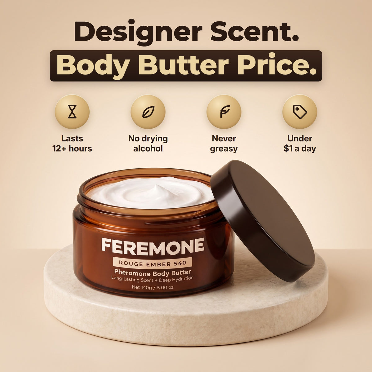 Rouge Ember 540 Pheromone Body Butter